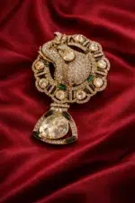 Gajraj Royale – Polki Elephant Brooch