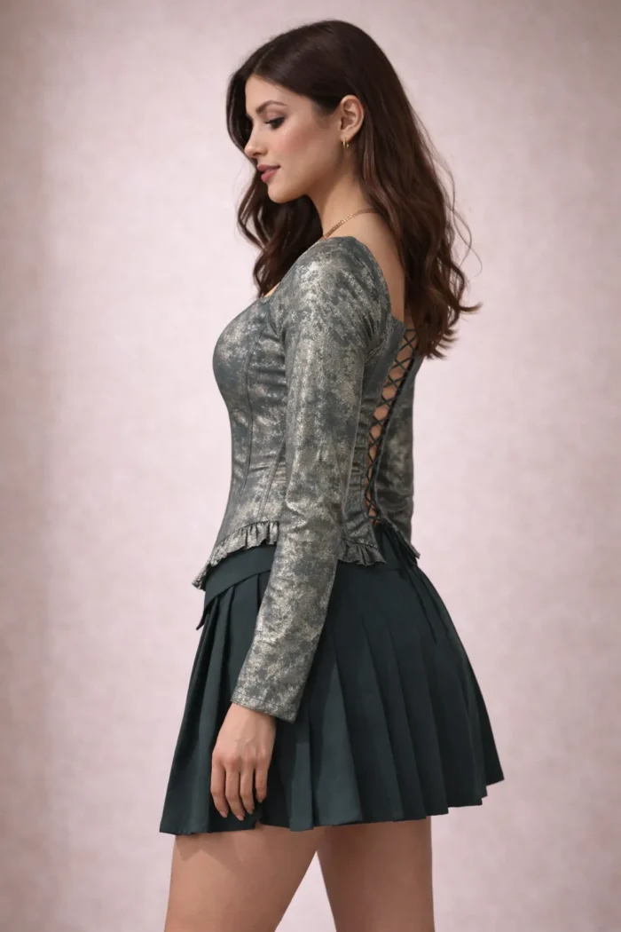 Emerald Eclipse Corset - Image 4