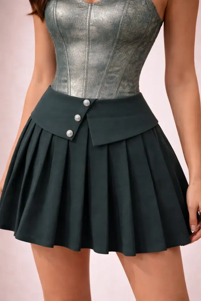 skirt1 Midnight Muse Pleated Skirt - Image 1
