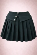 Midnight Muse Pleated Skirt - Image 4
