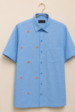 Ocean Thread Linen Shirt - Image 6