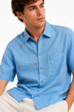 Ocean Thread Linen Shirt