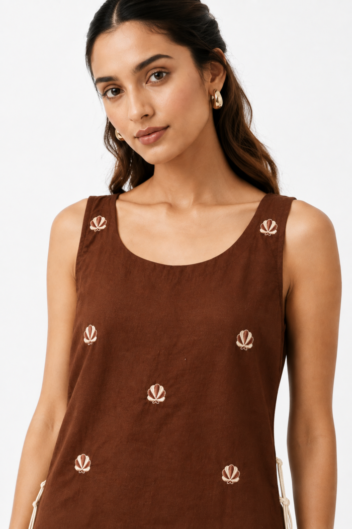 Cocoa Shell Kurti - Image 2